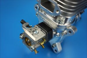 Motor DLE55RA de 55cc, monocilíndrico, de 2 tiempos, a gasolina, para aeronaves RC, con escape lateral, multirrotor, VTOL, DIY - Product Image 3