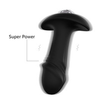 Silikon Analplug Vibrator Analmassagestab für Männer und Frauen Sexspielzeug Erwachsenenspielzeug für Frauen