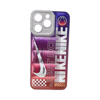 Vente en gros de coque de téléphone portable à plaque d'aluminium 2D TPU pour iPhone 14 Pro coque de téléphone portable à impression par sublimation personnalisée