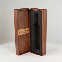 Boîte en carton rigide magnétique sur mesure avec insert pour bouteille de whisky, vodka, vin, emballage cadeau, vente en gros, haute qualité