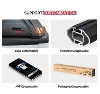 Couverture de benne électrique rétractable personnalisée pour Toyota Hilux Revo Facelift, étanche avec fonction de verrouillage et opération enroulable