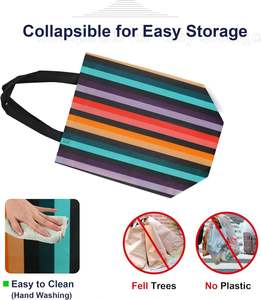 Bolsas de Compras Reutilizables Económicas y Ligeras para el Mercado de Agricultores, Ultrasónicas, No Tejidas, Bonitas y Personalizadas - Product Image 4