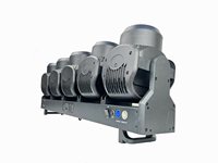 TB5 Tornado 5X120W Moving RGBW 4in1 Bar Éclairage de scène Zoom Pixel Beam Wash Strobe Rotation Effet avec Source de lumière LED