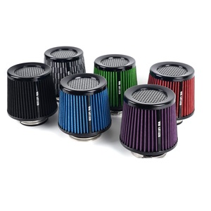 3Inch Airfilter Thể Thao Racing Côn Xe Air Intake Lọc Dòng Chảy Cao Hiệu Suất 76Mm Cone Intake Bộ Lọc Không Khí - Product Image 3