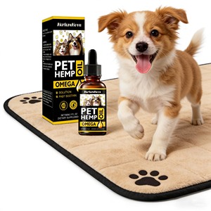 Huile de chanvre PET <span class=keywords><strong>pour</strong></span> l'exportation transfrontalière, gouttes de 60 ml, <span class=keywords><strong>complément</strong></span> <span class=keywords><strong>alimentaire</strong></span>, vente directe d'usine, prise en charge de l'OEM - Product Image 5