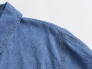 QFZ2776 - เสื้อโค้ทกันฝนสไตล์เกาหลี แบบกระดุมสองแถว มีฮู้ด ดีไซน์หรูหรา สำหรับฤดูใบไม้ผลิและฤดูใบไม้ร่วง - Product Image 4