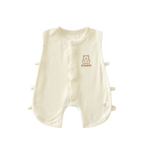 Baby Pipa Yi Mono sin mangas, fino, transpirable, de punto, unisex, para verano, para niños y niñas - Product Image 5
