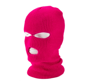 Hot Sale 3 Hole Knitted Full <strong>Face</strong> Cover Ski <strong>Mask</strong> Adult <strong>Winter</strong> Balaclava Warm Knit Full <strong>Face</strong> <strong>Mask</strong> - Product Image 2