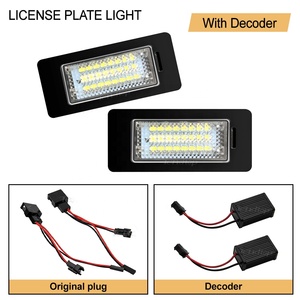 Éclairages LED de Plaque d'Immatriculation pour Audi A1 A4 S4 B8 A5 S5 8T A6 C7 Q3 Q5 8R TT 8J <span class=keywords><strong>VW</strong></span> <span class=keywords><strong>Caddy</strong></span> Golf - Product Image 6