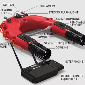 Dron de Rescate Acuático con Control Remoto, Cámara e Intercomunicador, Producto de Seguridad Acuática en Rojo para Mayor Seguridad en el Agua - Product Image 3