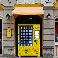 Distributeur automatique de cartes à collectionner très demandé avec SDK, lecteur de billets et monnayeur pour cartes de jeu Pokémon en Allemagne