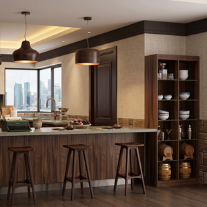 Îlot <span class=keywords><strong>de</strong></span> cuisine modulaire <span class=keywords><strong>de</strong></span> luxe personnalisé HG en mélamine avec évier et robinet, design moderne, <span class=keywords><strong>plan</strong></span> <span class=keywords><strong>de</strong></span> <span class=keywords><strong>travail</strong></span> en quartz - Product Image 1
