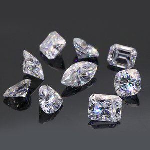 Diamante suelto de moissanita de corte radiante al por mayor, color D, claridad VVS y certificado IGI, forma redonda, buen corte - Product Image 2