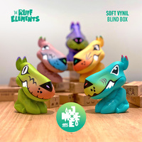 Boîtes mystères de figurines d'animaux multicolores de haute qualité pour enfants, série chiens, tendance, unisexe, en PVC, 12+