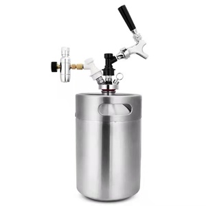 Dayanıklı kararlı basınçlı <span class=keywords><strong>Mini</strong></span> <span class=keywords><strong>Co2</strong></span> bira regülatörü 0-30 Psi göstergesi 1/4mfl top kilitli bira için kahve Keg sistemi - Product Image 5