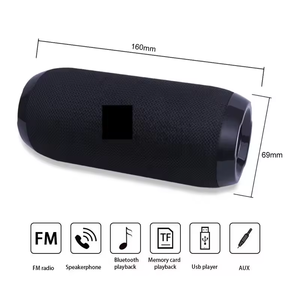 TG117 açık spor hoparlörler su geçirmez taşınabilir Subwoofer bas kablosuz mavi es es hoparlör parti için Led ışıkları ile - Product Image 2