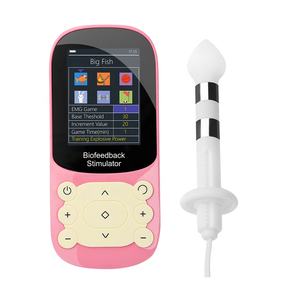 Erkekler ve kadınlar için çift kanal <span class=keywords><strong>EMG</strong></span> biyogeribildirim cihazı Kegel egzersiz pelvik kas eğitimi ağrı kesici elektrik stimülatörü - Product Image 5