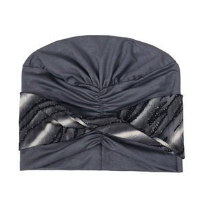 <span class=keywords><strong>Bonnet</strong></span> Turban Indien Tie-Dye pour Femme Musulmane, Foulard Chimio, Chapeau de Chimiothérapie - Product Image 5