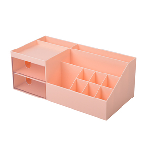 Caja de almacenamiento multifunción para cosméticos, organizador de herramientas de maquillaje y joyería, con cajón - Product Image 5