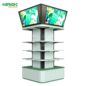 Solución de Torre de Exhibición Comercial de Dos Estilos, Cuadrada y de Cuatro Lados, de Alta Luminosidad - Product Image 2