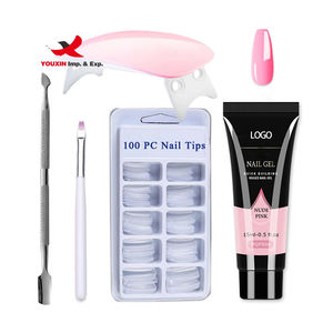 Mixed Procurement Low Price FENGFLY 6Pcs <b>Nail</b> <b>Kit</b> UV Lamp for <b>Beginners</b> <b>Nail</b> Art Suit for Manicure <b>Nail</b> Set - Product Image 1