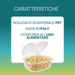 Contenitori ovali trasparenti per alimenti da 750cc per liquidi e preparazione dei pasti - Product Image 3