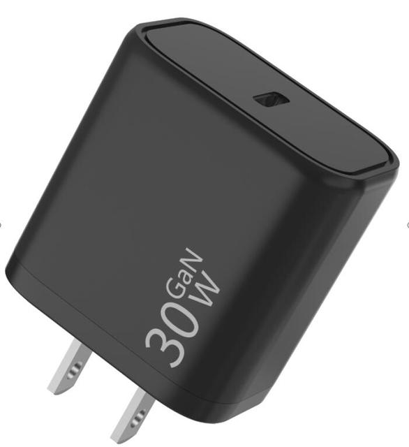 Wholesale Custom Gan Charger Type C PD 30W PPS USB QC3.0 30W Full Protocol Compatibility Fast Wall Charger for Phone