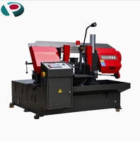 Scie à ruban rotative pour la découpe des métaux, haute productivité, modèle GS330, fabrication chinoise