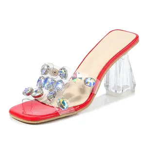 guangzhou summer 1 pair new fashion comfortable sexy lady high heel Slipper