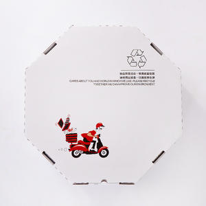 Caixa de Pizza Octogonal Personalizada Design de Caixa de Pizza de 9 Polegadas - Product Image 3