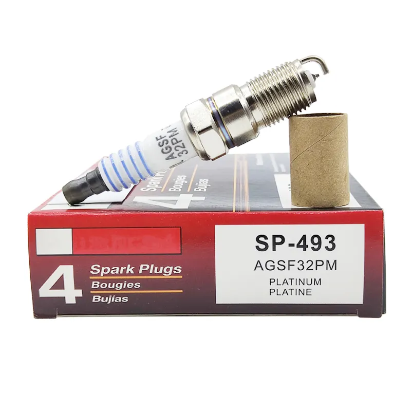 SP-493 AGSF32PM Platinum Spark Plug For Ford Lincoln Miata Mazda 3 5 MX-5 CX-7 SP493 HJFS24FP SP-509 AYFS22FM