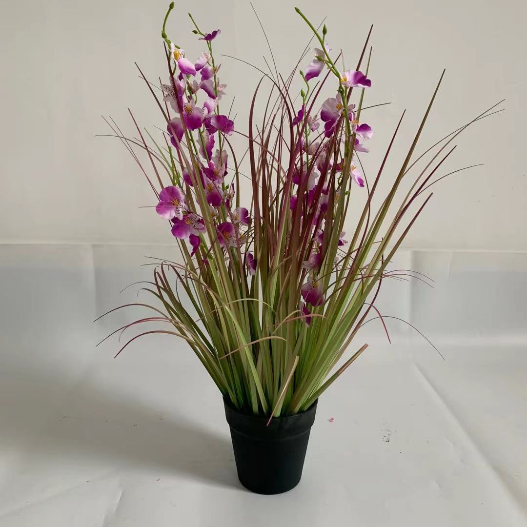 Orchidea danzante rosa da 75 cm