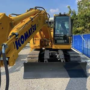 Excavadora Usada Komatsu PC138US de 13 Toneladas, Excavadora de Orugas PC138US-8 PC138US-11, Excavadora Hidráulica de Cola Corta, Bajo Número de Horas, Lista para Usar - Product Image 4