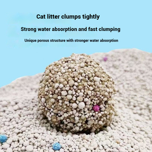 ทรายแมวเบนโทไนต์ แร่ธาตุธรรมชาติ เป็นมิตรกับสิ่งแวดล้อม จับตัวเป็นก้อนทรงกลม ฝุ่นน้อย ดูดซับกลิ่น สีเทา กลิ่นแอปเปิ้ล เลมอน กุหลาบ - Product Image 2