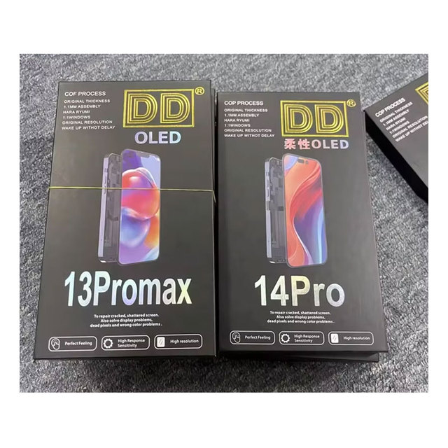 DD Soft OLED 120hz  LCD  for IPhone12 13 14 15 16  Promax LCD Screen Digitizer LCD Replacement Soft OLED for iPhone 13 Pro Max