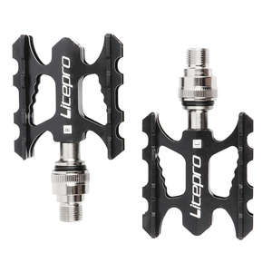 Hợp Kim Nhôm Xe Đạp Nhanh Chóng Phát Hành Đạp Đường Xe Đạp Gấp Xe Đạp Bàn Đạp Cho Gấp Xe Đạp Xe Đạp Phụ Tùng Màu Đen, Đỏ, Bạc - Product Image 1