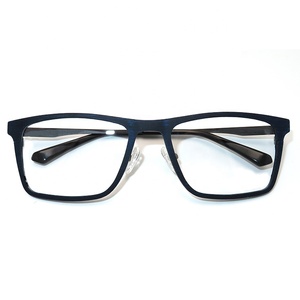 Gafas de Sol Cuadradas U-Top de Madera y Fibra de Carbono Forjada con Lentes Anti Luz Azul TY-MXY-003 - Product Image 1