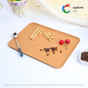 Mantel Individual de corcho para cocina, placa caliente, posavasos, olla de alto calor, estante para alimentos, plantas naturales, alfombrilla de corcho troquelada - Product Image 5