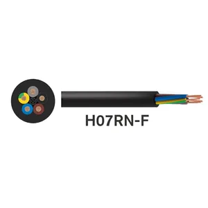 멀티코어 고무 절연 구리 와이어 재료 h07rn f 1.5mm2 고무 케이블