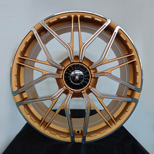 ล้อแม็<span class=keywords><strong>ก</strong></span>ซ์ RimPower Monoblock Forged ขนาด 22 นิ้ว 5x114.3 สีแชมเปญโกลด์ - Product Image 4