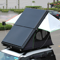 Nouvelle tente de camping légère de route de 4x4 tente de toit de voiture de toit en aluminium avec la coquille dure à clapet pour l'usage extérieur