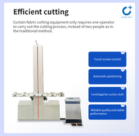 Machine de découpe verticale de tissus pour rideaux, équipement de découpe verticale haute précision pour le traitement des textiles d'ameublement et des rideaux