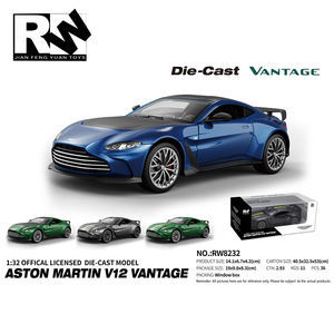 Jouet de course automobile <span class=keywords><strong>Aston</strong></span> <span class=keywords><strong>Martin</strong></span> F1 sous licence RW Manufacture, modèle miniature en alliage moulé sous pression à l'échelle 1/32, pour filles. - Product Image 5