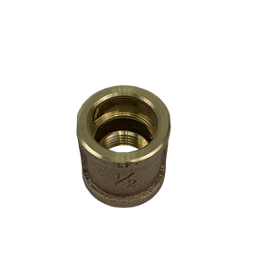 Piezas de Extensión de Bronce para Tuberías de 1/2" de Diámetro Exterior Conector Hembra de 1/2 Pulgada, Bajo Contenido de Plomo - Product Image 6