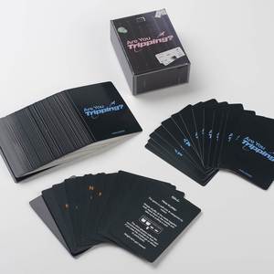 ¿Estás de Espíritu? Tarjetas de juego de desafío, juego de fiesta portátil, acabado brillante, esquinas redondeadas, baraja de cartón - Product Image 2