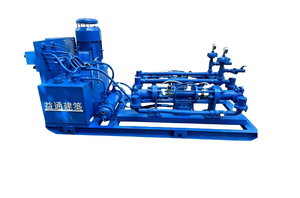 Bomba de Inyección Eléctrica Sincrónica de Doble Líquido de 100 bar con Control de Operación Manual para Mezcla de Concreto - Product Image 2