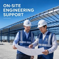Gudang Logistik Baja Industri Bentangan Lebar dengan Sistem Pemuatan Multi-Dock Terintegrasi