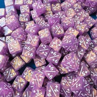 Compteurs de dés en vrac, bouclier de compteur de vie, jeu de dés à 6 faces pour accessoires de jeu de cartes