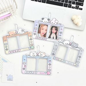 Nouveau design – <span class=keywords><strong>Porte</strong></span>-cartes double cœur pour console de <span class=keywords><strong>jeu</strong></span> 3 pouces, étui pour photocarte, protège-badge d'identité, breloque de sac et <span class=keywords><strong>porte</strong></span>-clés pour couples - Product Image 1