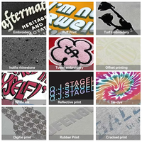 T-shirt surdimensionné 100% coton personnalisé pour hommes T-shirts en vrac pour hommes avec motif unique Design vierge